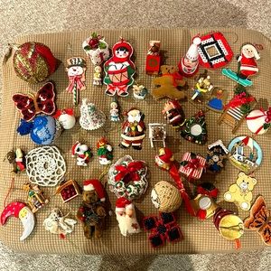 Vintage Christmas ornaments